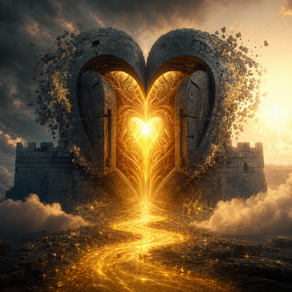 Symbolic artwork for Block 22: The Love Wound